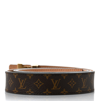 Louis Vuitton Monogram 25mm LV Initiales Belt 85 34 2 of 5