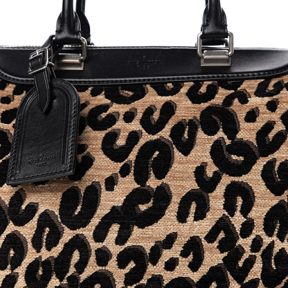 Louis Vuitton Jacquard Velvet Leopard Print Stephen Sprouse Speedy 12 of 12