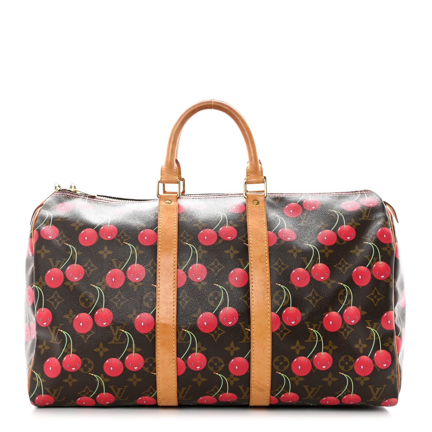 Louis Vuitton Monogram Cerises Keepall 45 1 of 19