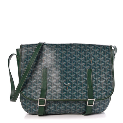 Goyard Goyardine Belvedere GM Messenger Bag Green 1 of 12