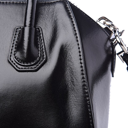 Givenchy Shiny Lord Calfskin Mini Antigona Black 11 of 12