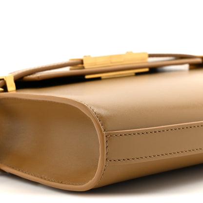 Saint Laurent Smooth Calfskin Mini Manhattan Shoulder Bag Natural Tan 10 of 12