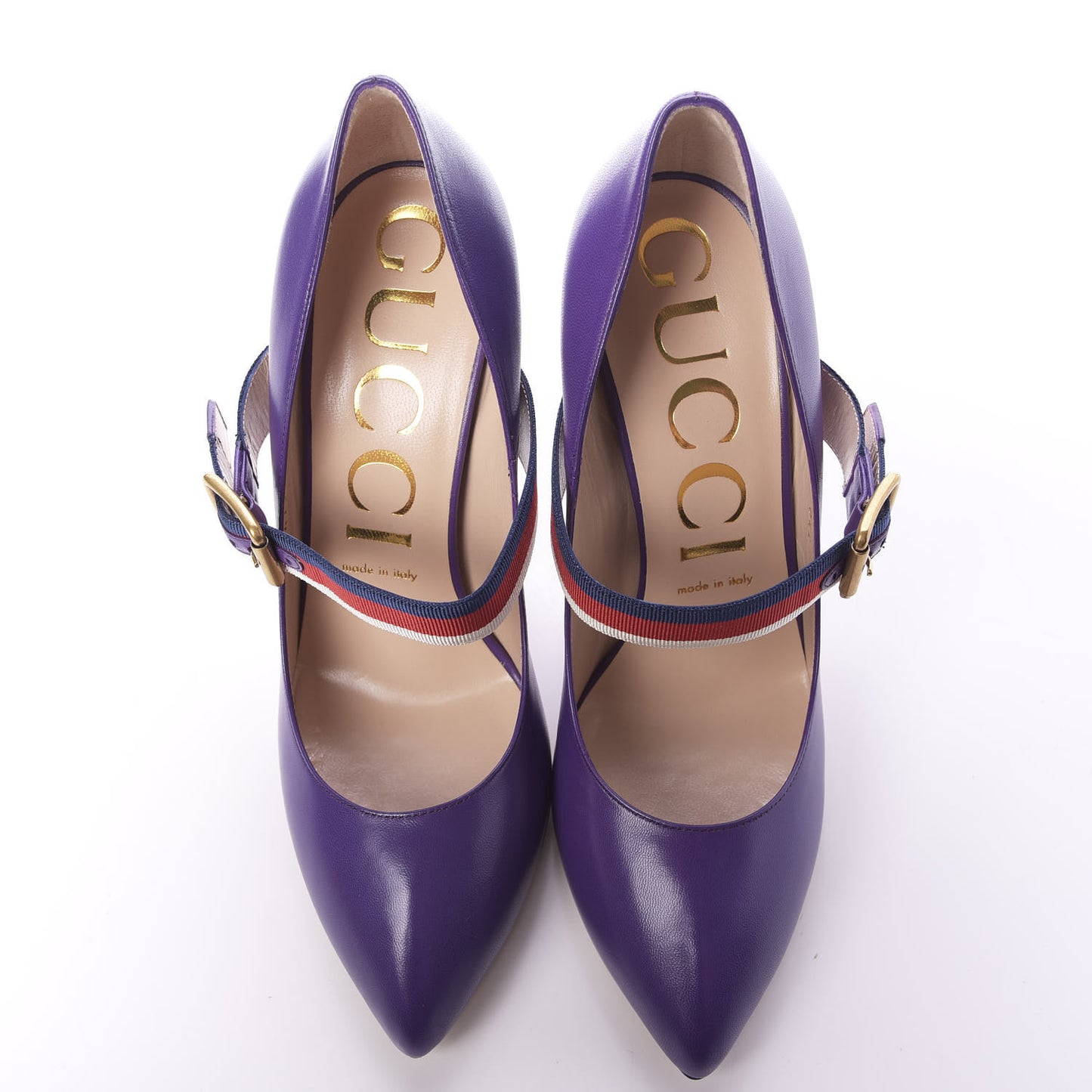 Malaga Kid Sylvie High Heel Pumps 39 Shine Purple