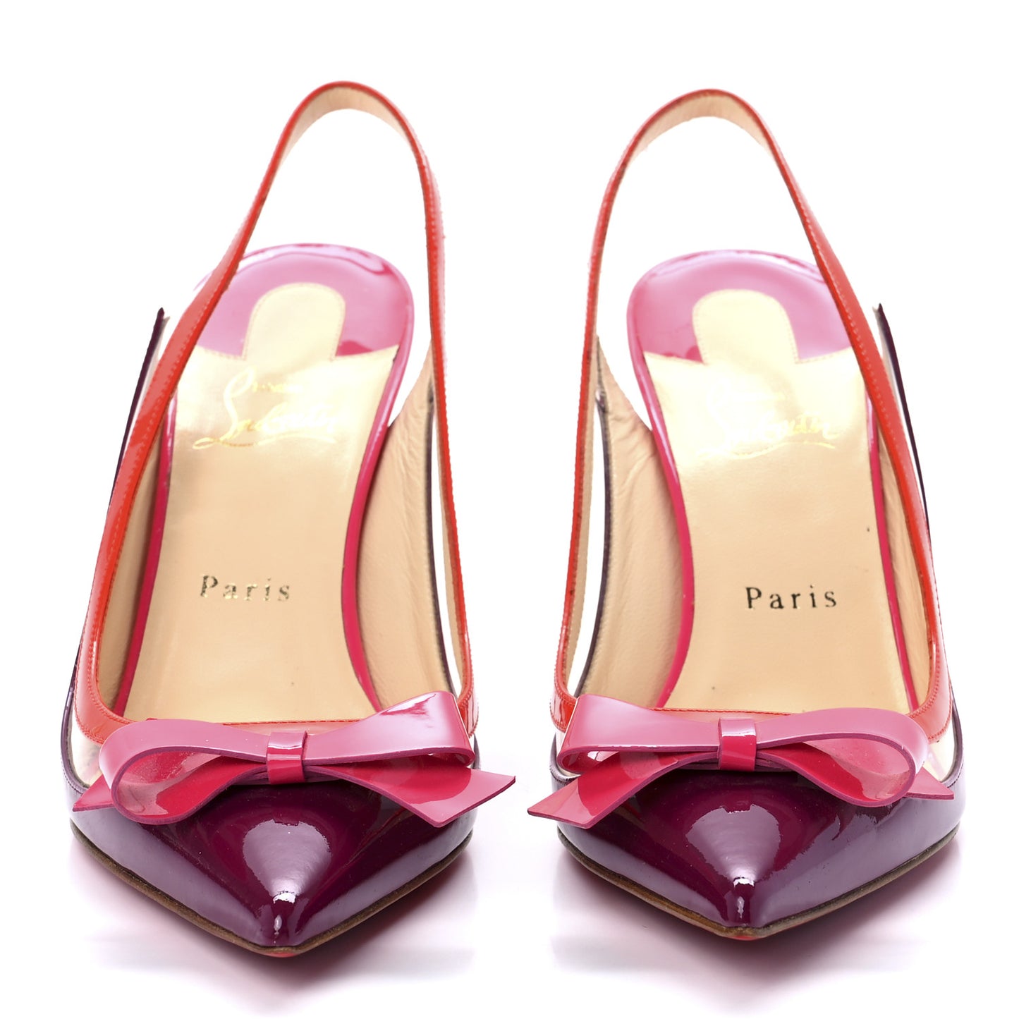 Patent PVC Suspenodo 85 Slingbacks 40 Eveque
