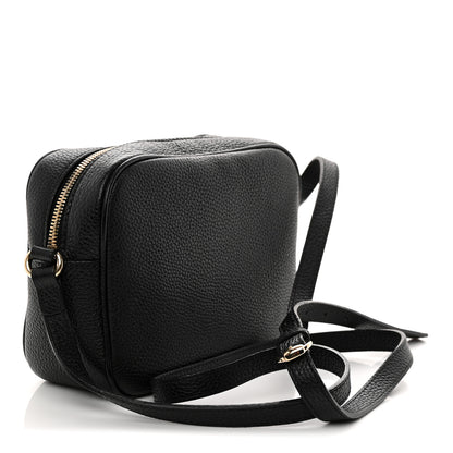 Gucci Pebbled Calfskin Soho Disco Bag Black 3 of 13