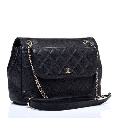 Chanel Caviar Quilted Small Flap Black 3 of 12