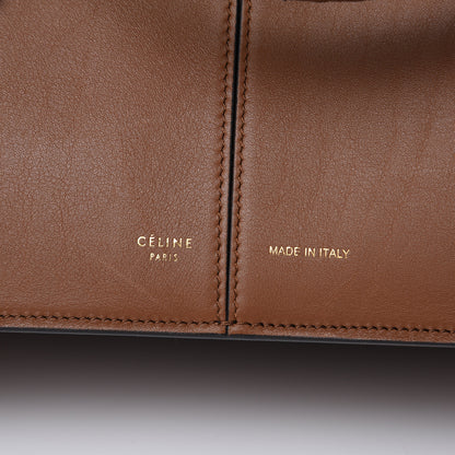 Celine Calfskin Small Tri-Fold Bag Camel 9 of 9