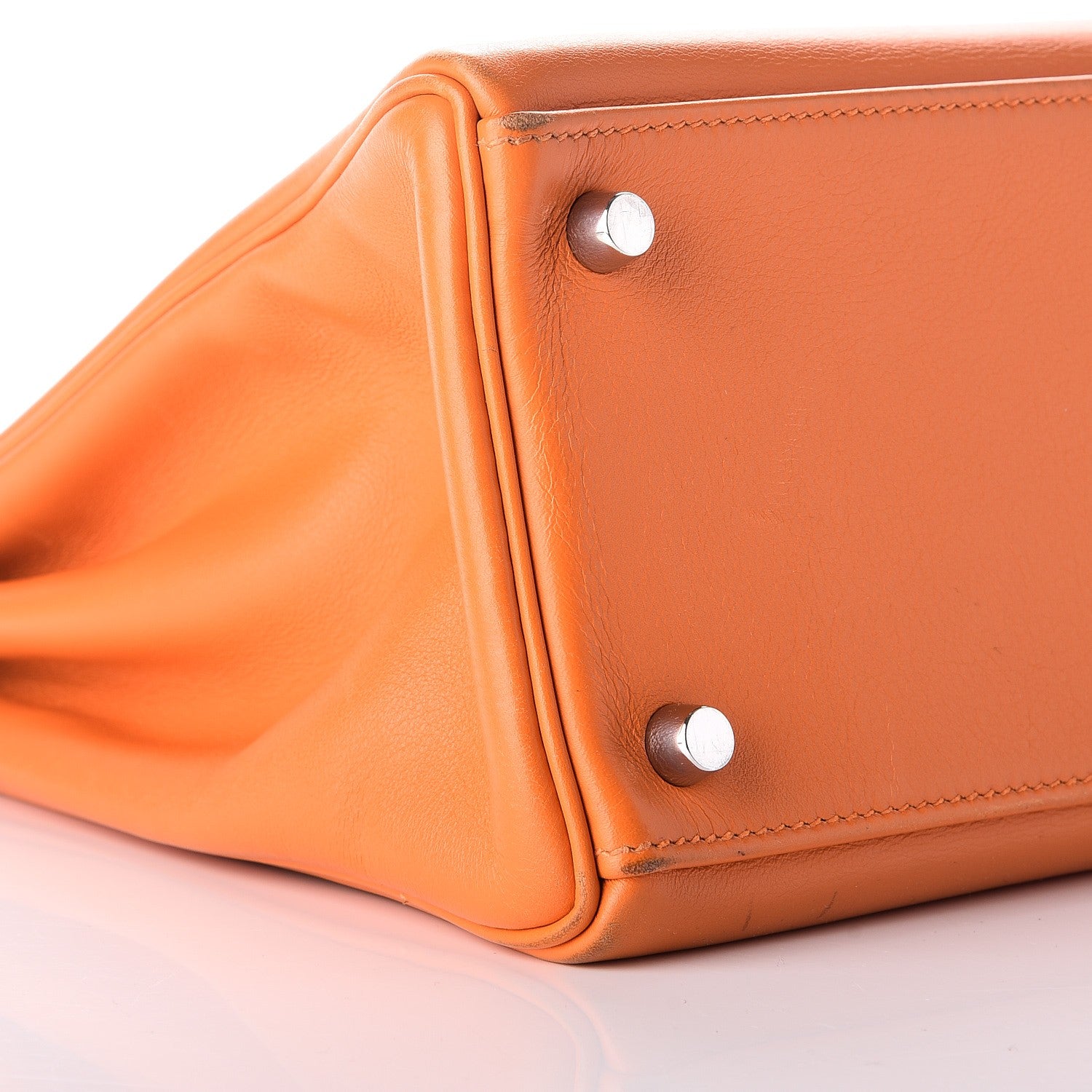 Hermes Swift Kelly Retourne 32 Orange 8 of 32