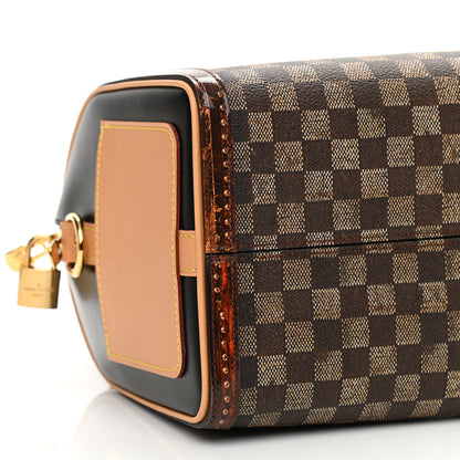 Louis Vuitton Transformed Damier Ebene Time Trunk Speedy Bandouliere 25 Black 7 of 9