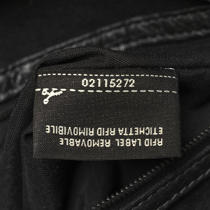 Fendi Cuoio Romano Lux Selleria Monster Eyes Embossed Rounded Backpack Asfalto 8 of 11