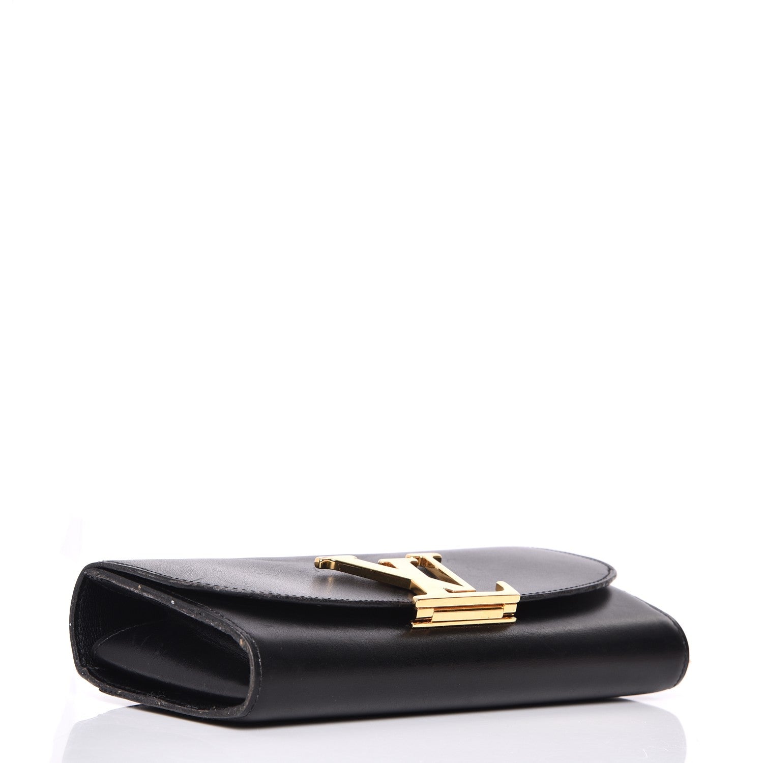 Louis Vuitton Box Calfskin Vivienne LV Long Wallet Black 5 of 11