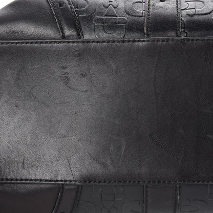 Gucci Calfskin Horsebit Embossed Large Glam Shoulder Bag Black 15 of 24