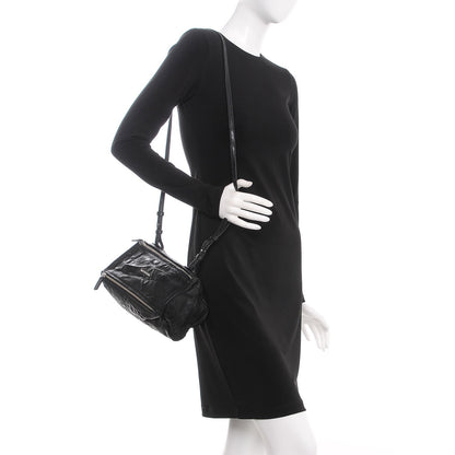 Givenchy Tumbled Sheepskin Mini Pandora Black 2 of 7