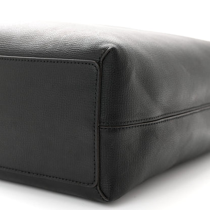 Burberry Haymarket Check Medium Reversible Tote Black 17 of 18