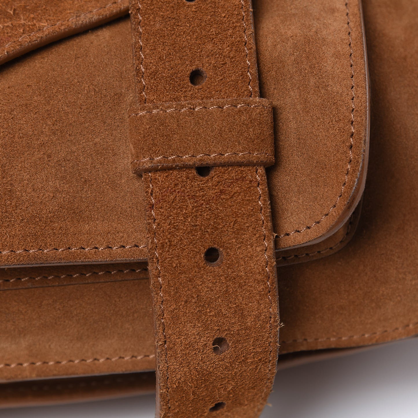 Suede Medium PS1 Satchel Tobacco