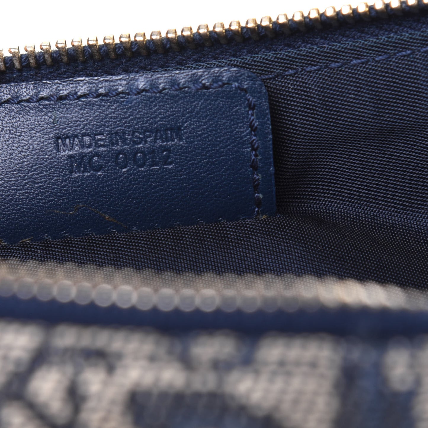 Monogram Mini Saddle Pochette Navy