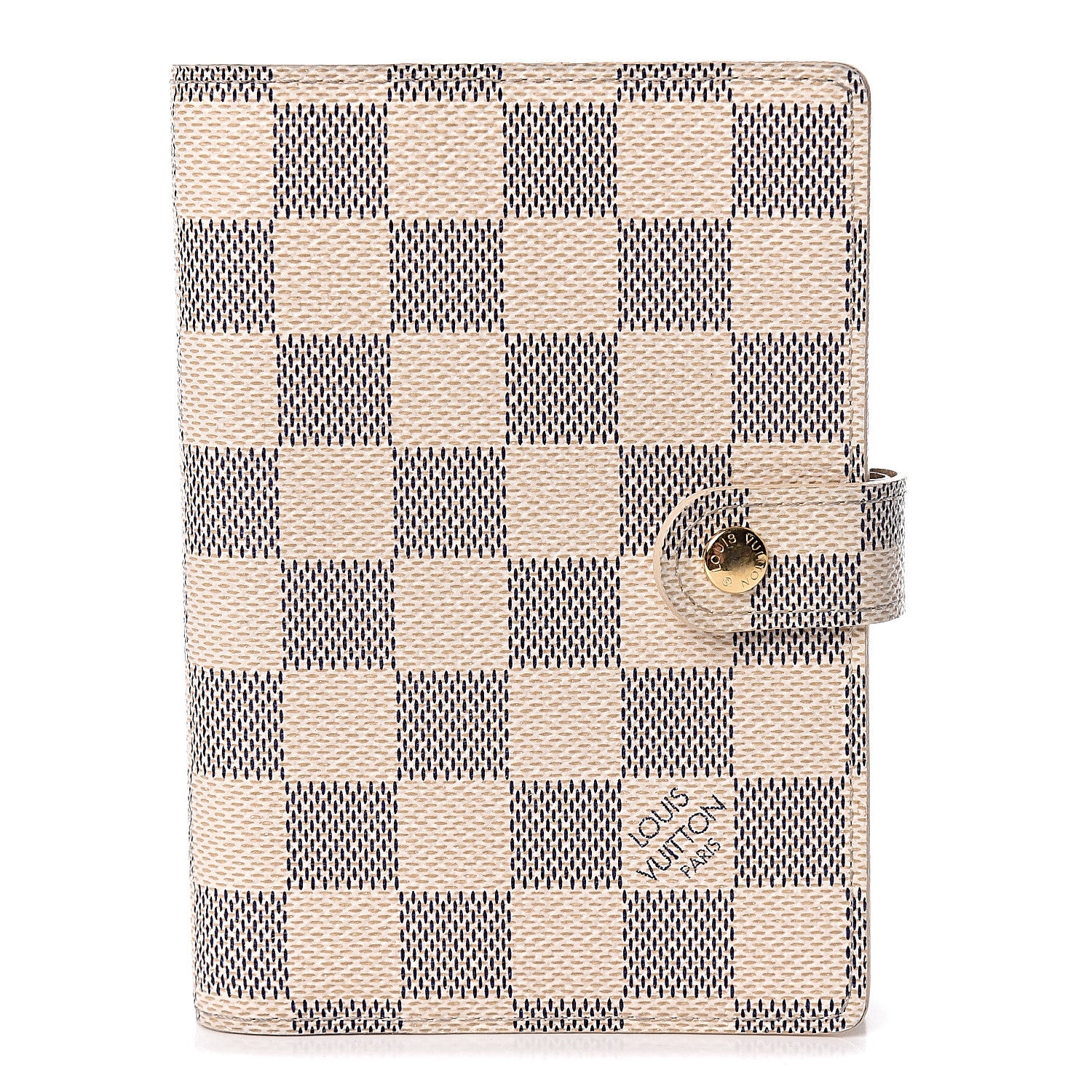 Louis Vuitton Damier Azur Small Ring Agenda Cover 1 of 7