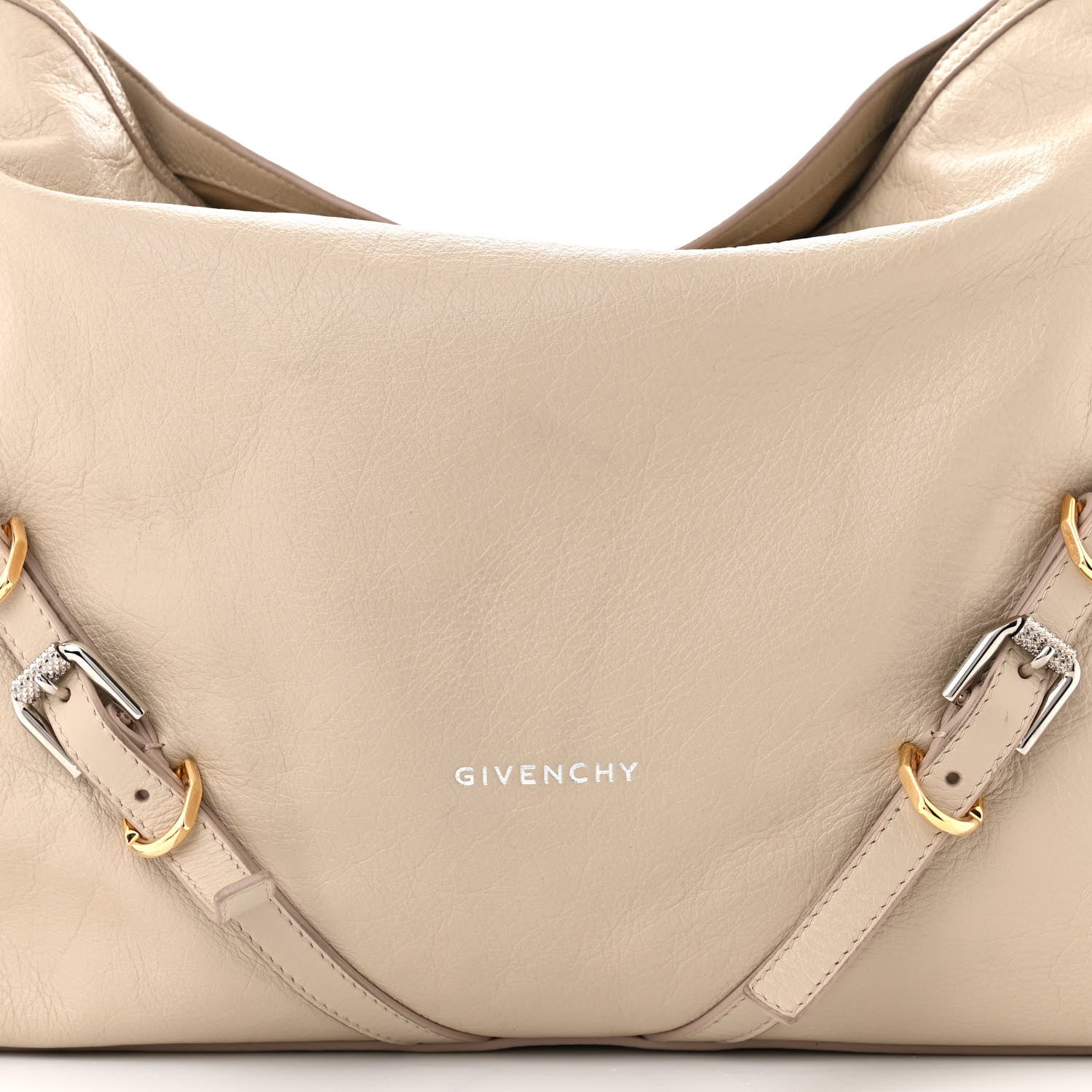 Givenchy Calfskin Medium Voyou Bag Natural Beige 8 of 12