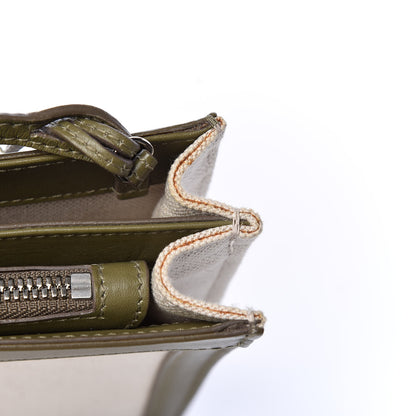 Balenciaga Cotton Canvas Pochette Crossbody Bag Vert Militaire 19 of 21