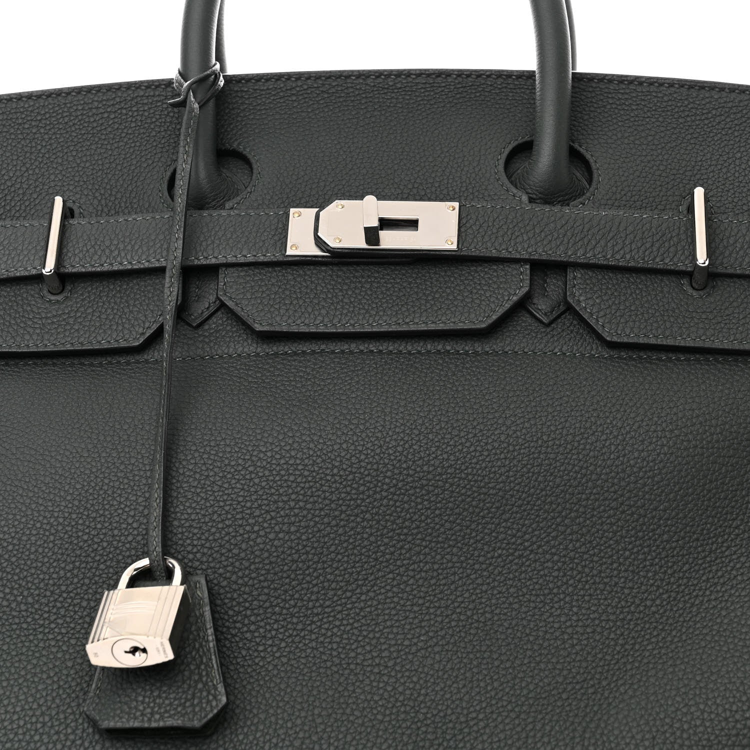 Hermes Togo HAC Birkin 40 Vert De Gris 8 of 10