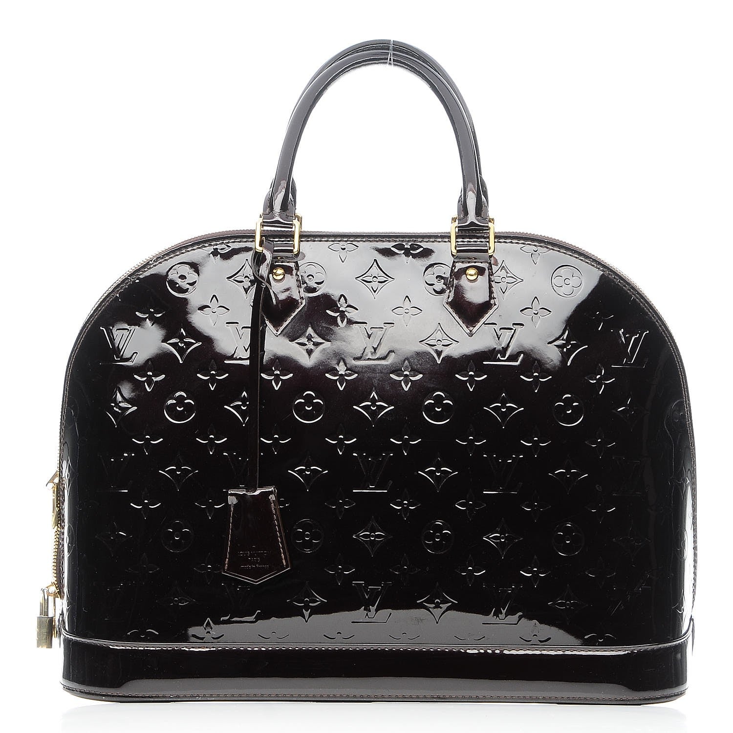 Louis Vuitton Vernis Alma GM Amarante 1 of 7