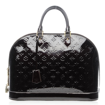 Louis Vuitton Vernis Alma GM Amarante 1 of 7