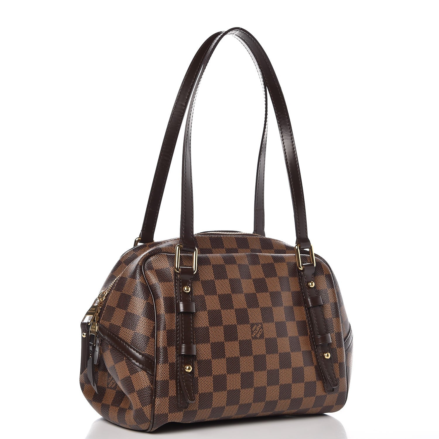 Louis Vuitton Damier Ebene Rivington PM 3 of 9