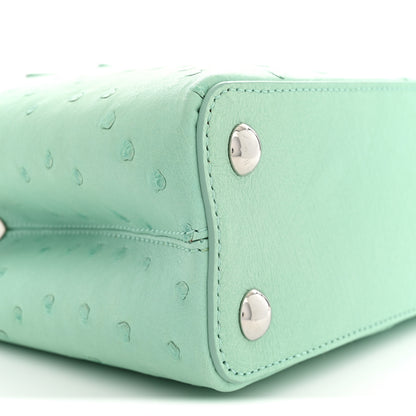 Louis Vuitton Ostrich Capucines BB Vert Celadon 8 of 9