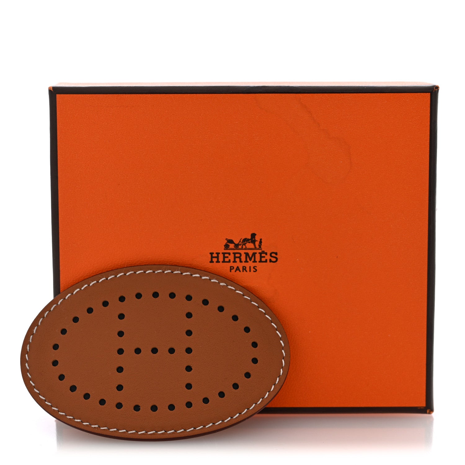 Hermes Swift Perforated Evelyne PM Hair Clip Gold 4 of 4