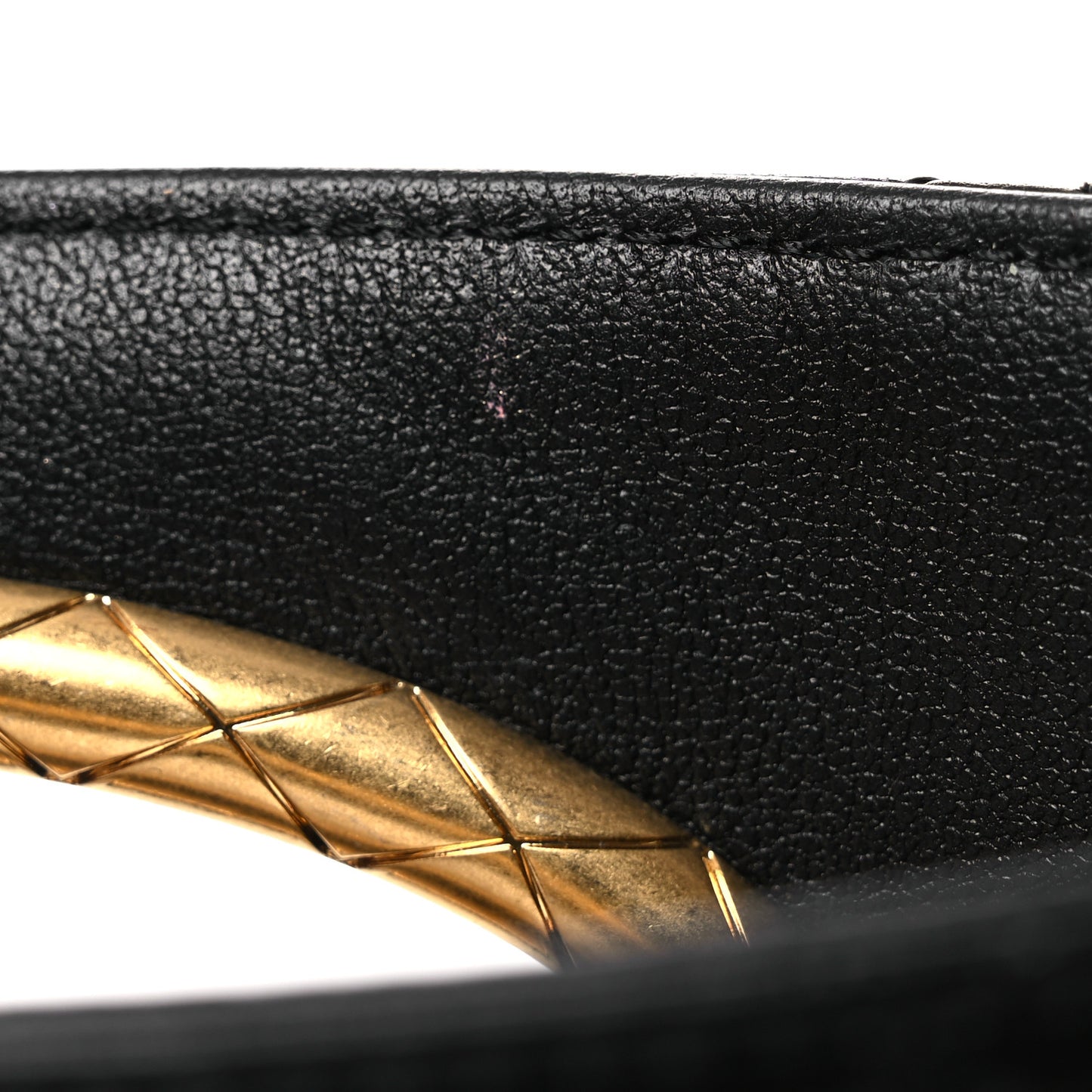 Lambskin Quilted Clutch Mini Flap Bag Black