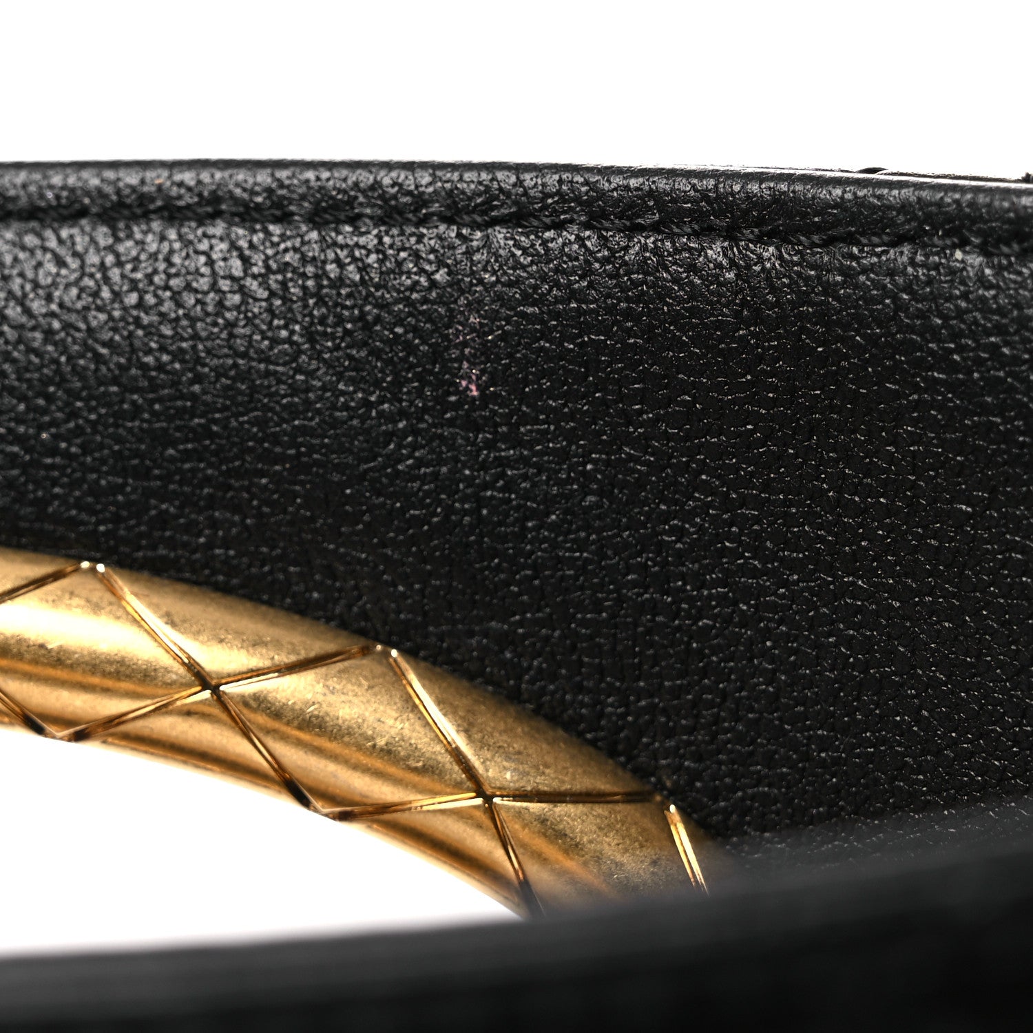 Chanel Lambskin Quilted Clutch Mini Flap Bag Black 12 of 12