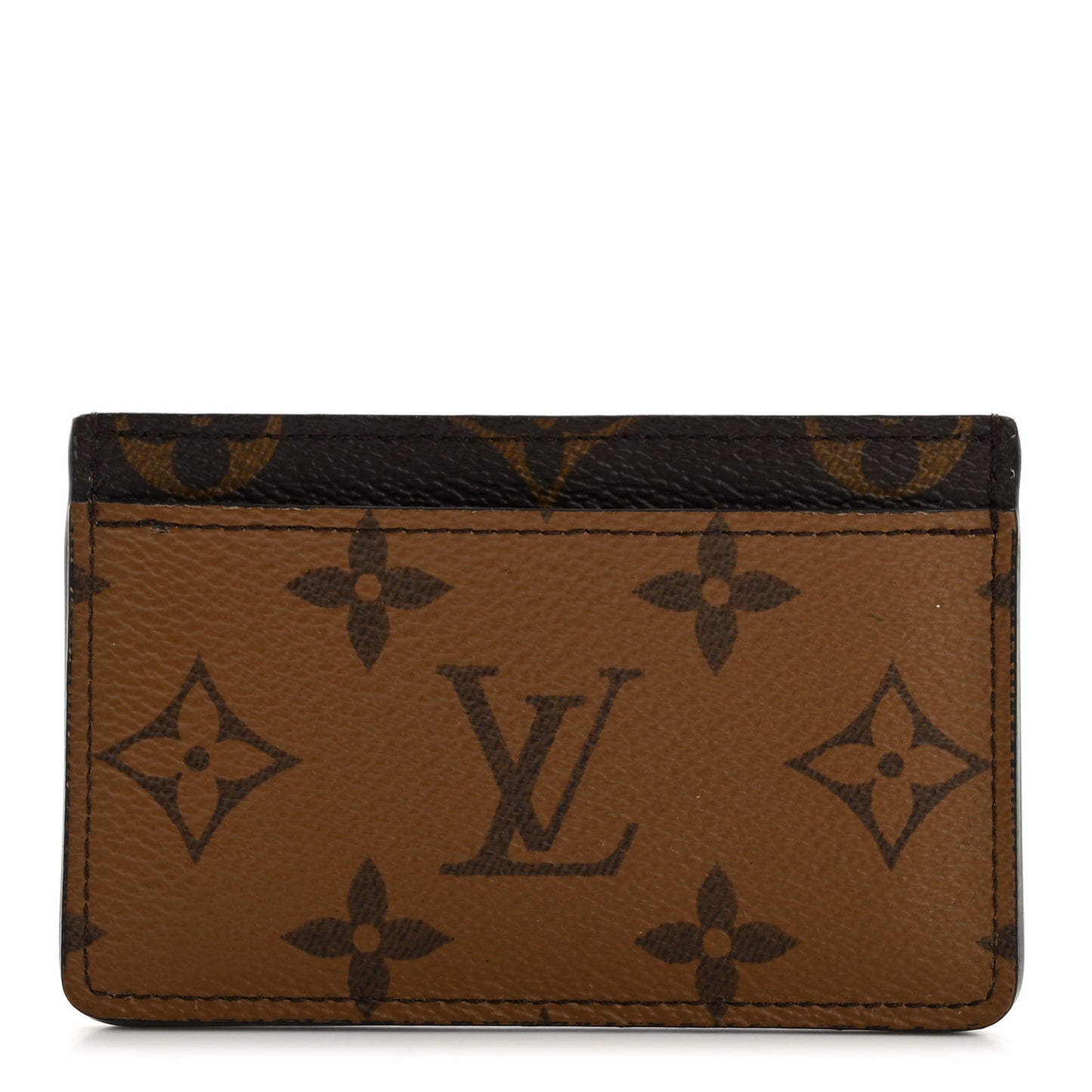Reverse Monogram Card Holder