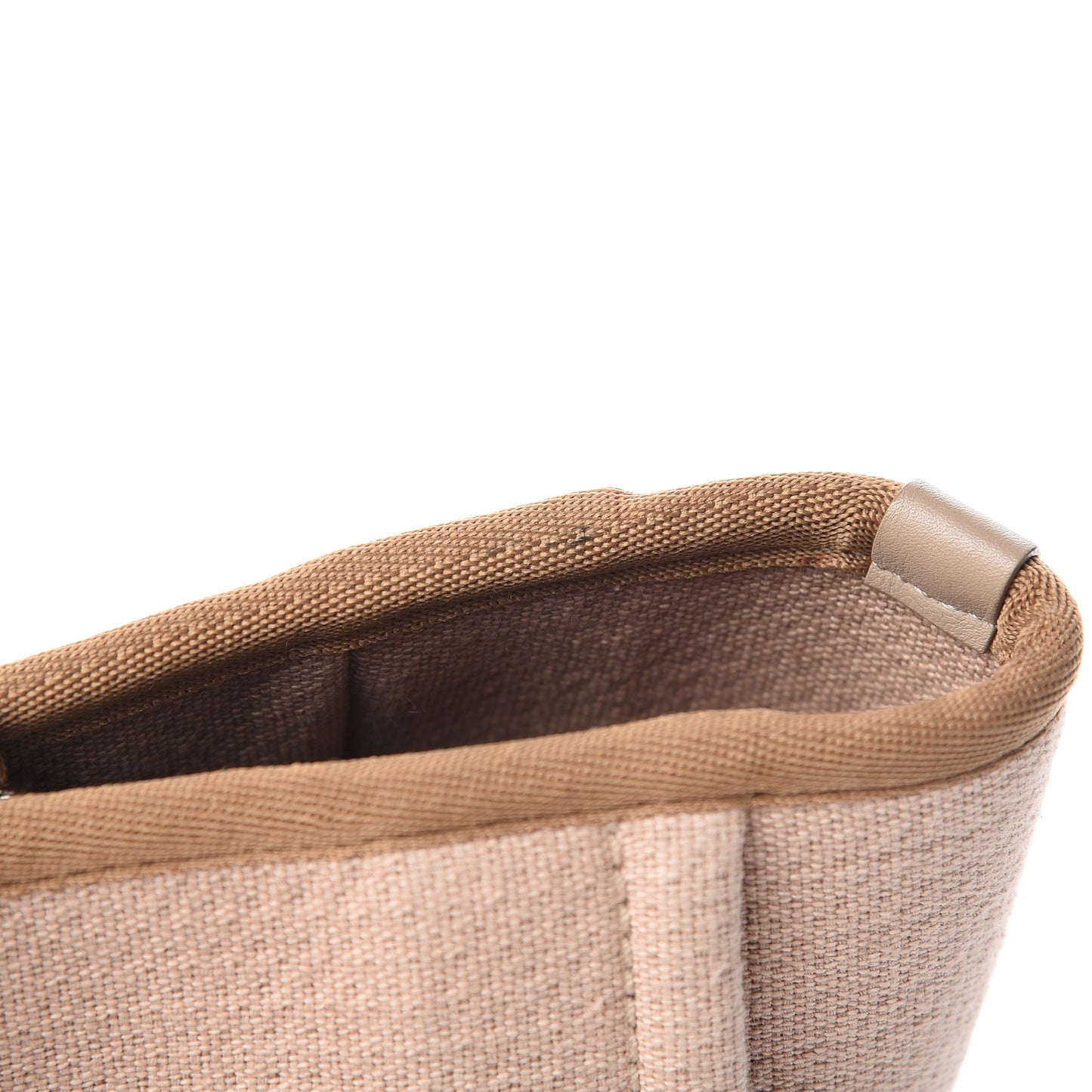 Canvas Small Deauville Tote Beige