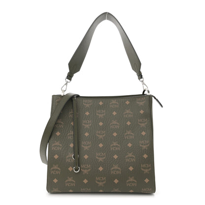 MCM Visetos Medium Aren Hobo Sea Turtle 1 of 10