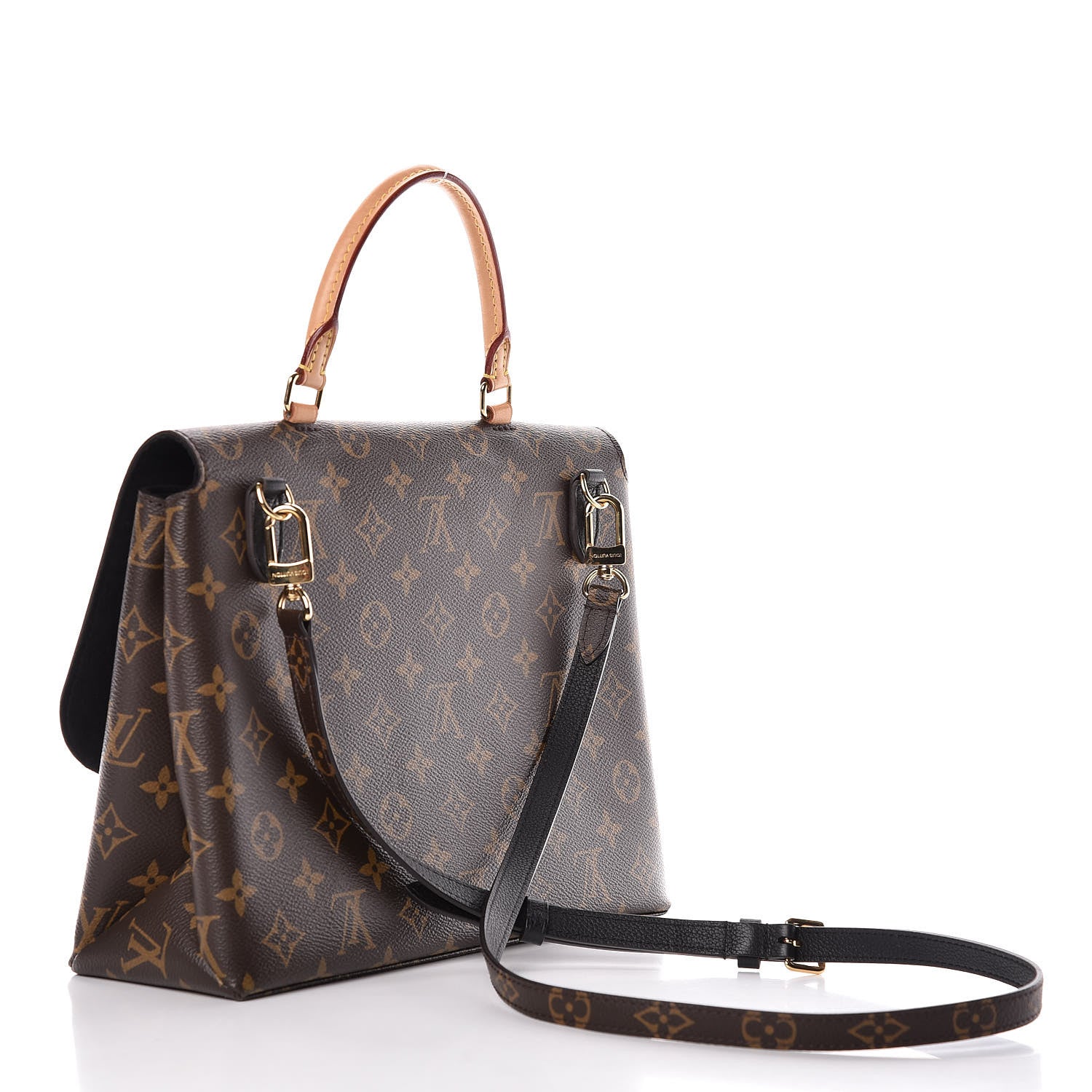 Louis Vuitton Monogram Marignan Black 3 of 9