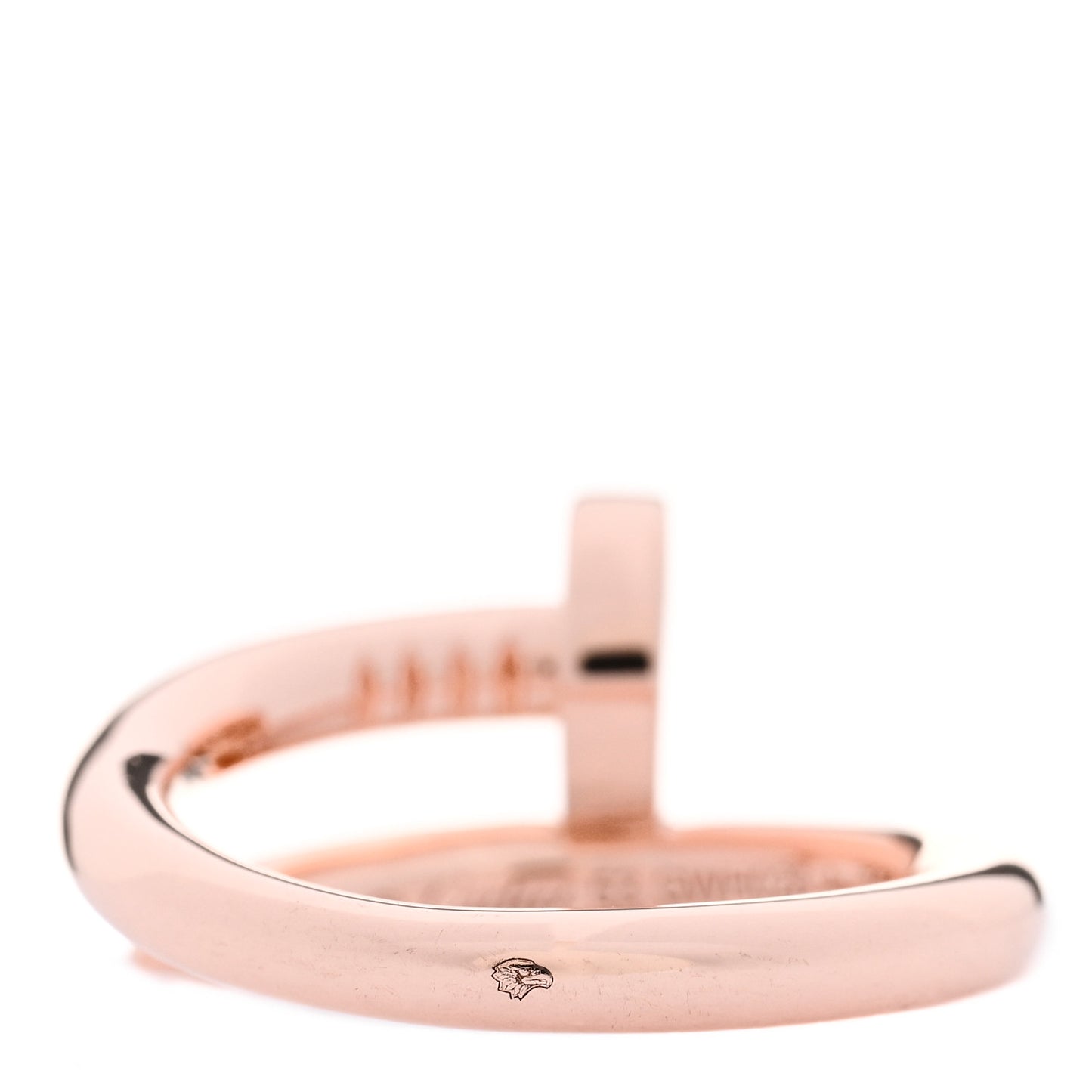 18K Pink Gold Juste Un Clou Ring 53 6.25