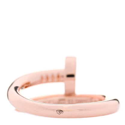 Cartier 18K Pink Gold Juste Un Clou Ring 53 6.25 3 of 5