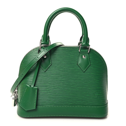 Louis Vuitton Epi Alma BB Borneo Green 1 of 10
