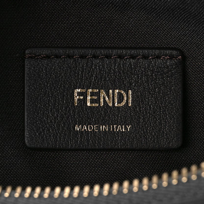 Fendi Vitello Grace Matte Small Fendigraphy Hobo Bag Anthracite 6 of 8