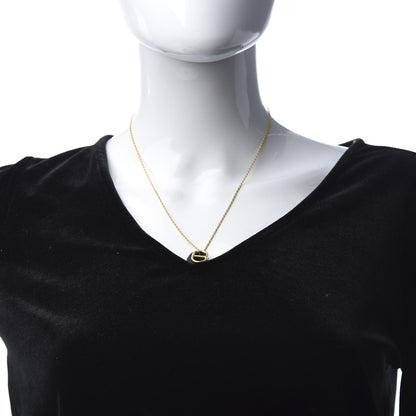 Hermes Swift O'Maillon Pendant Necklace Black 2 of 6
