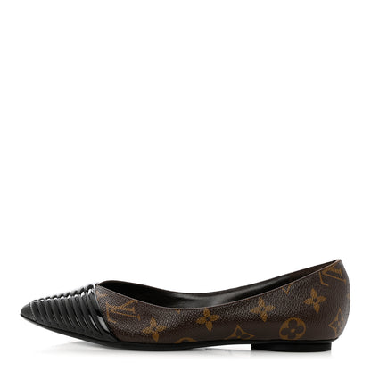 Louis Vuitton Monogram Inspired Ballerina Flats 36 1 of 8