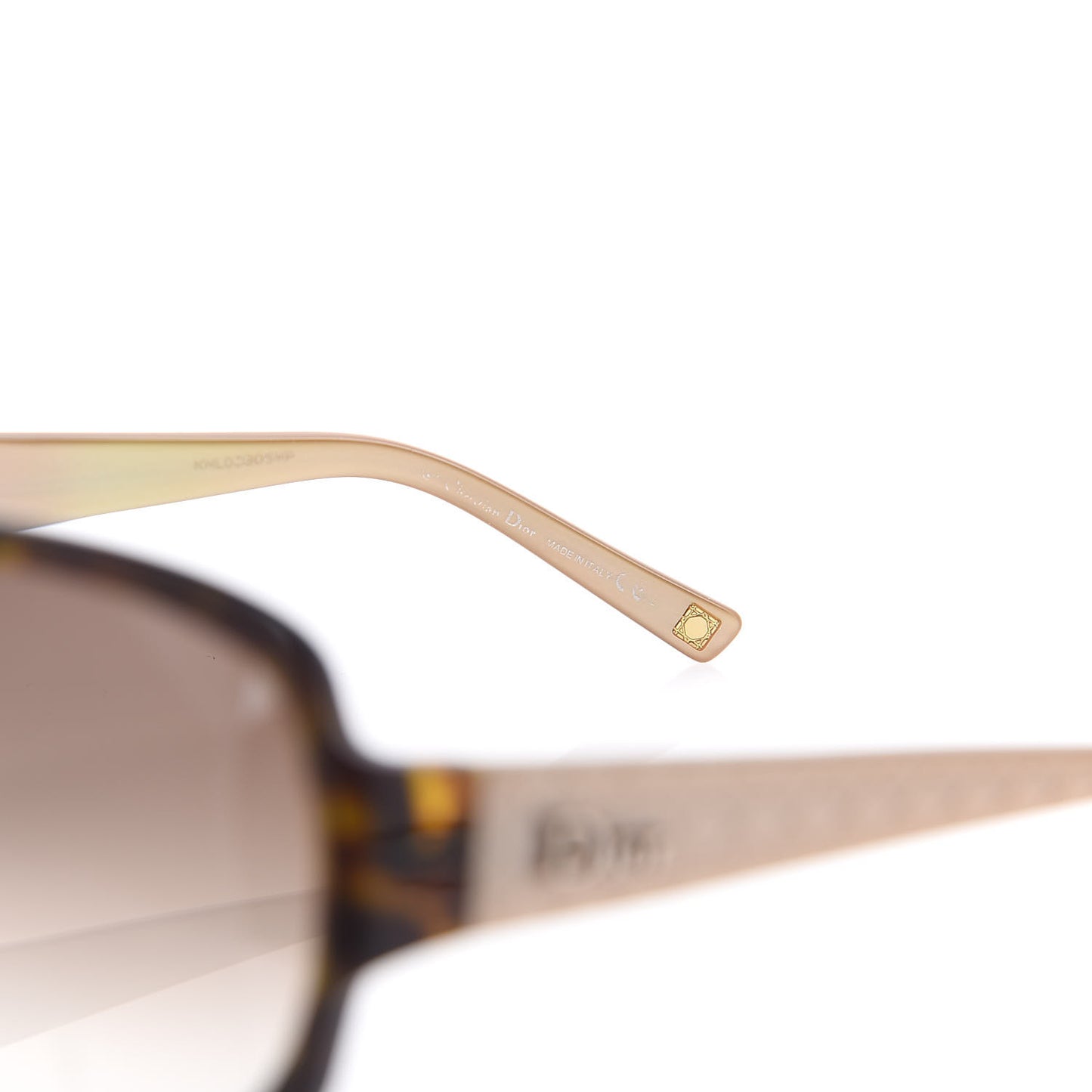 Resin Cannage Dior Lady Sunglasses Tortoise