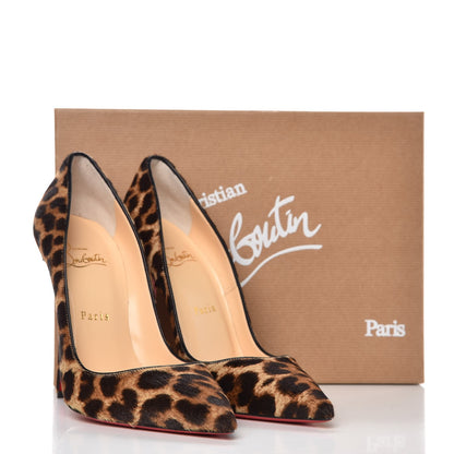Christian Louboutin Pony Hair So Kate 120 Pumps 38.5 Leopard Black 9 of 9