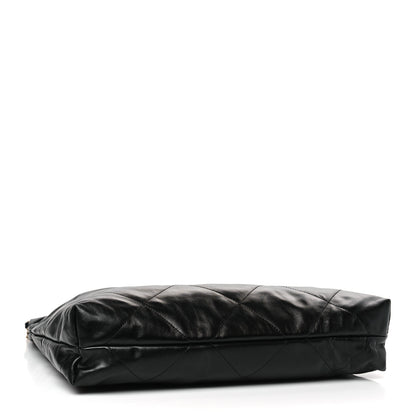 Chanel Calfskin Quilted Chanel 22 Black 5 of 11