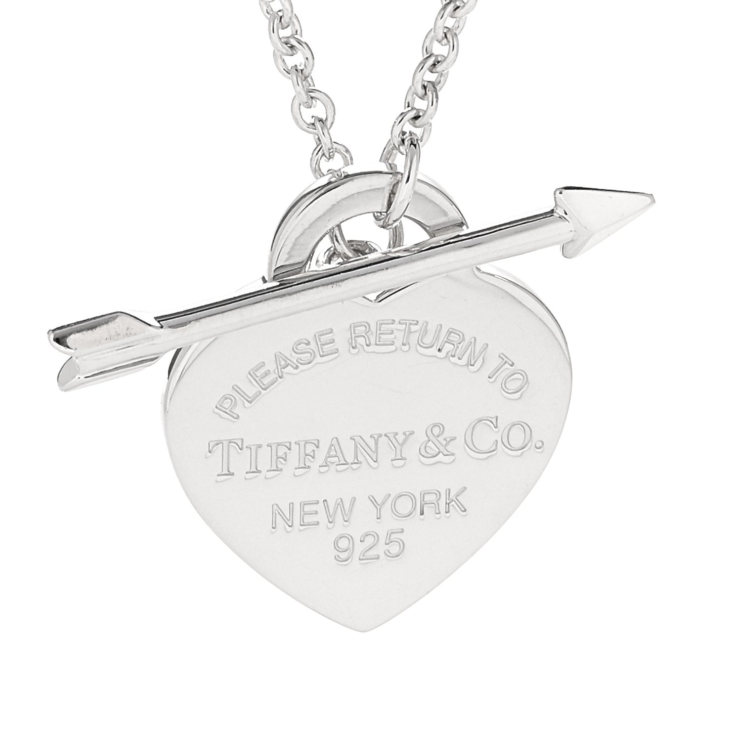 Sterling Silver Return to Tiffany Lovestruck Pendant Necklace