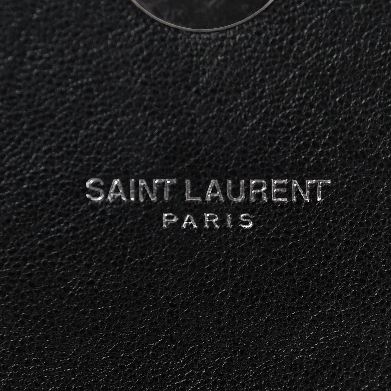 Saint Laurent Sheepskin Matelasse Chevron Monogram Large College Satchel Black 6 of 8