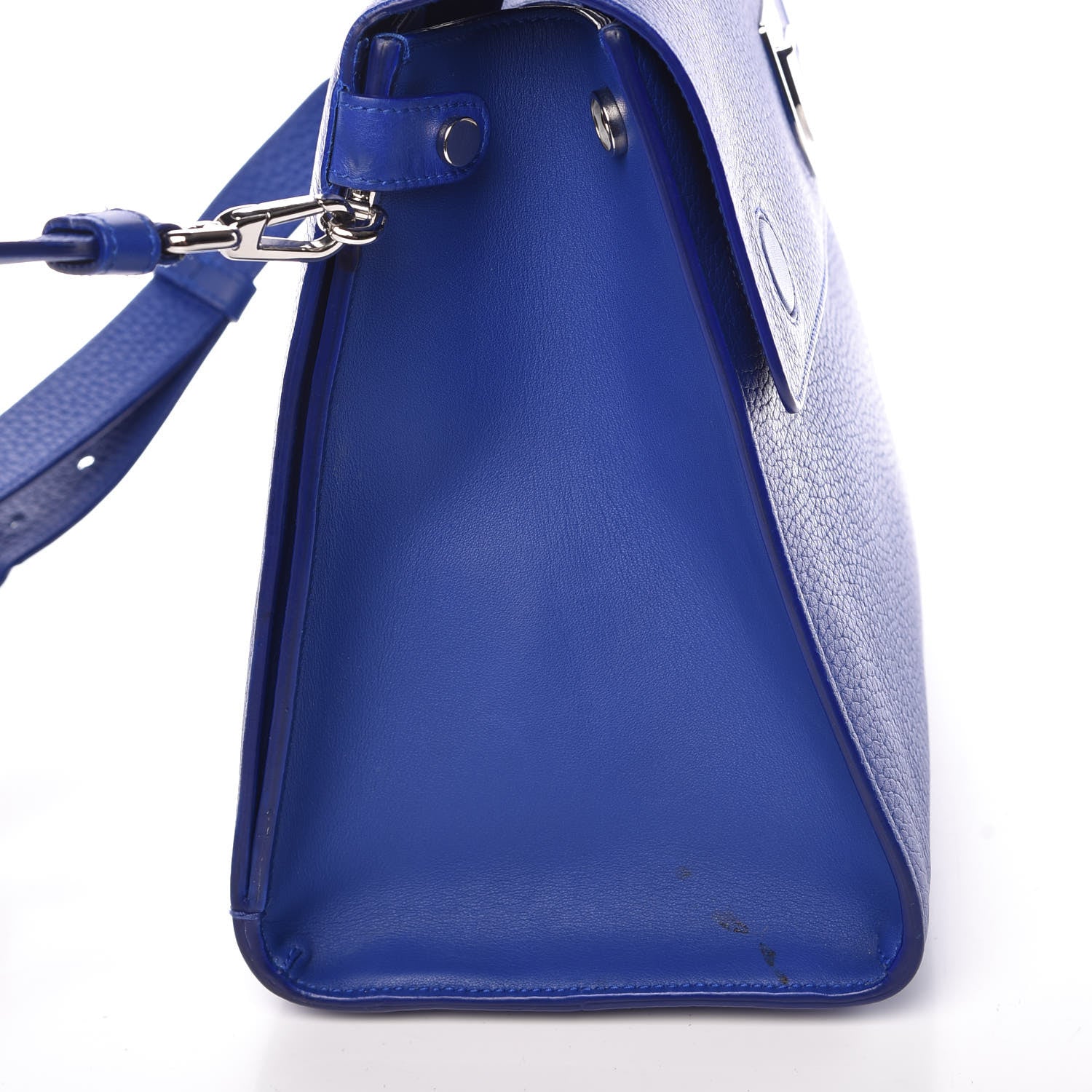 Christian Dior Bullcalf Medium Diorever Flap Yves Klein Blue 16 of 19