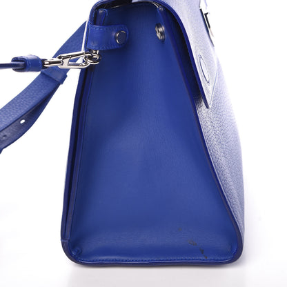 Christian Dior Bullcalf Medium Diorever Flap Yves Klein Blue 16 of 19