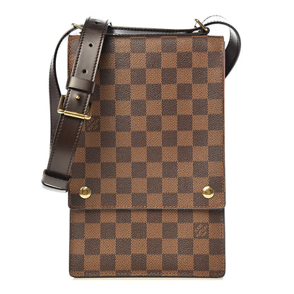 Louis Vuitton Damier Ebene Portobello Travel Shoulder Bag 1 of 11