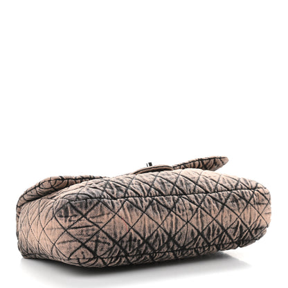 Chanel Denim Quilted Denimpression Flap Rose Clair 4 of 11